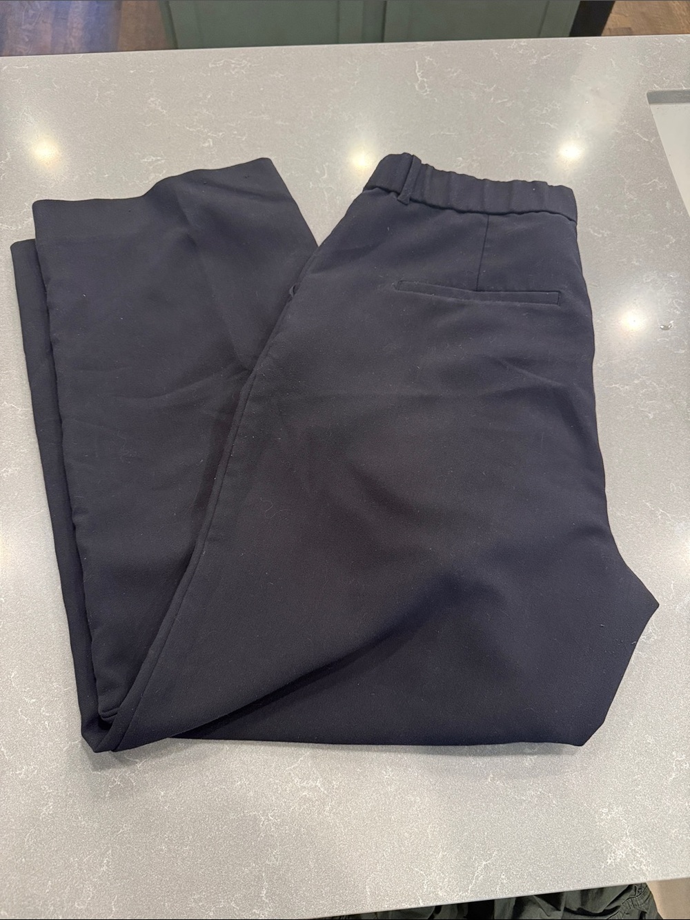 Abercrombie & Fitch Black Women's Stretch Trousers 16 Long Tall